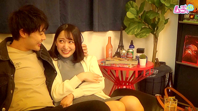ニンゲン観察 ワンナイト相手が規格外の20cm超えデカチン！好奇心旺盛なムッツリ巨乳娘のちんちん研究SEX