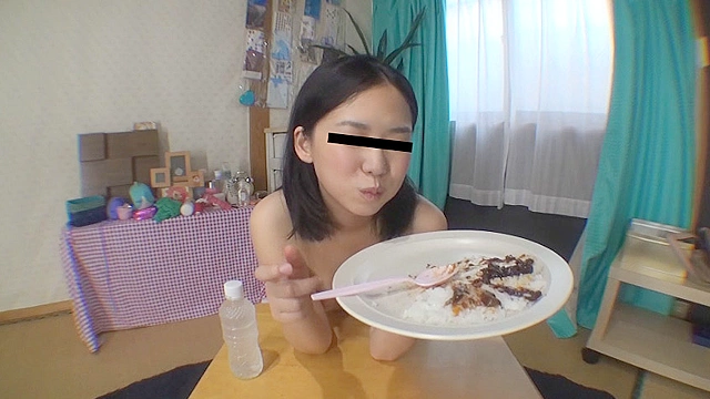 自画撮りうんこカレー食糞ビデオ2