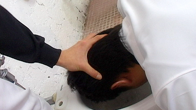 イケメン野球部員が先輩にしごかれ男を味わう！！