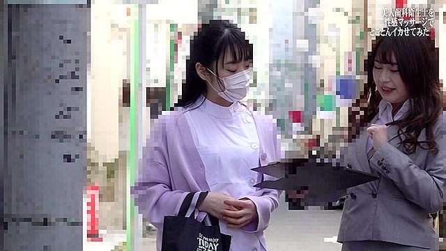 美人歯科衛生士を性感マッサージでとことんイカせてみた（2）