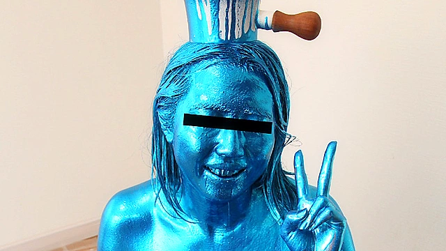 Metallic blue