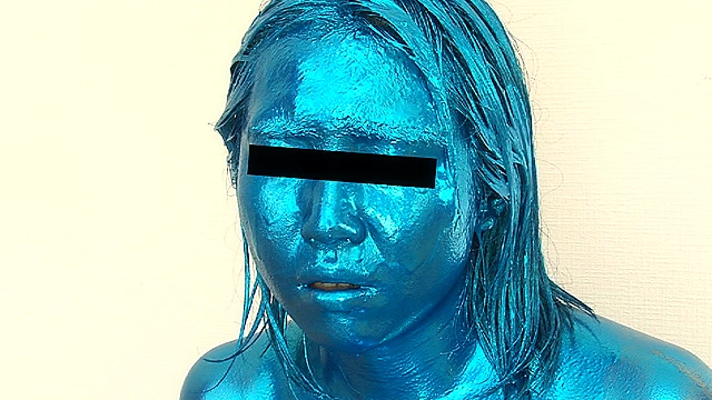 Metallic blue