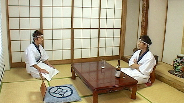 板前を徹底的にしごく！口に魚、尻穴にすり棒、一人前への道！！