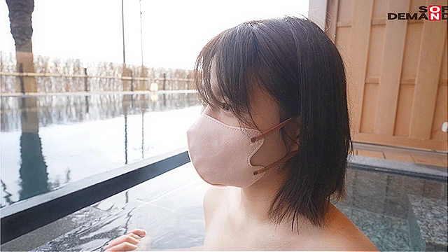 温泉紹介Yo○○u○r さき 撮影後の流出SEX映像