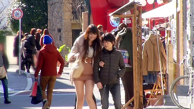 181cm高身長ファッションモデル麻生ゆう チビ男子と一日ラブラブデート