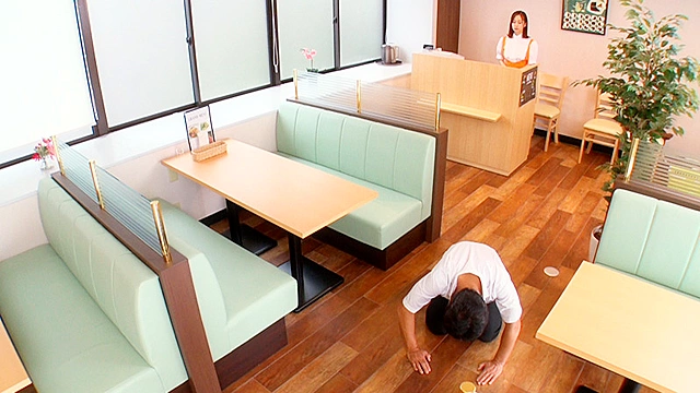 土下座状態で身動きできない僕に足コキしてくる美脚お姉さま