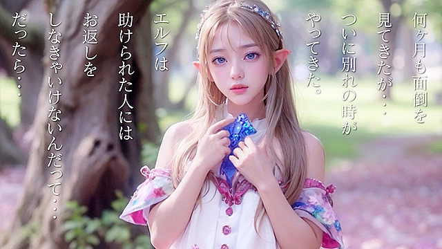 【3.1次元】AI背徳エルフ 実世界に迷い込んだつるぺた妖精AINALIND（アイナリンド）