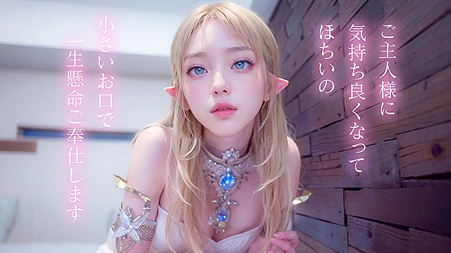 【3.1次元】AI背徳エルフ 実世界に迷い込んだつるぺた妖精AINALIND（アイナリンド）
