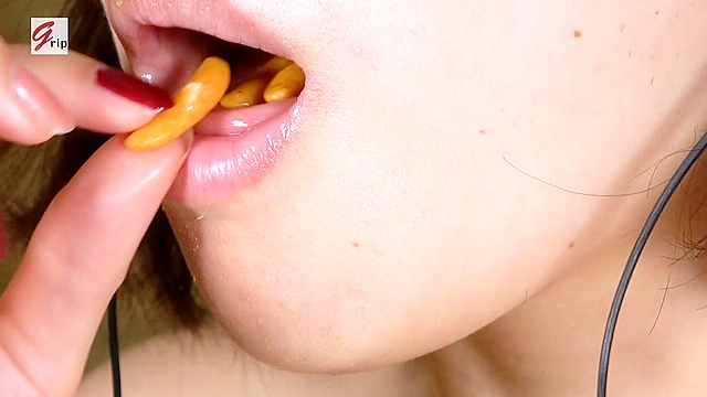 ASMR◎咀嚼物で餌付け！M男育成シミュレーション