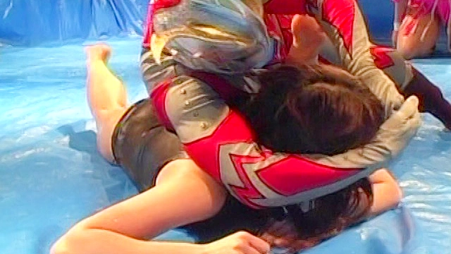 お宝秘蔵映像 キャットファイト大全集44 ～ローションマッチ特集～ その2