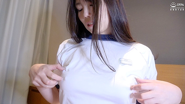 巨乳美女のセルフくすぐりからのF／M乳首くすぐり攻め