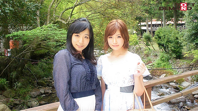 『伊豆天城温泉郷で見つけたお嬢さん タオル一枚男湯入ってみませんか？』さやか（26歳）OL なな（24歳）OL
