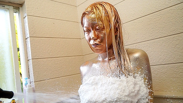 METALLIC BODY PAINTING 004