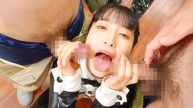 羞恥！おっぱいや膣穴尻穴までも視姦された私…日給8万円だけど制服が逆バニーなファミレスアルバイト！2