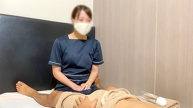 出張ローション手コキ隠し撮り・全身下着＆足コキオプション【坂井（23歳）2回目】