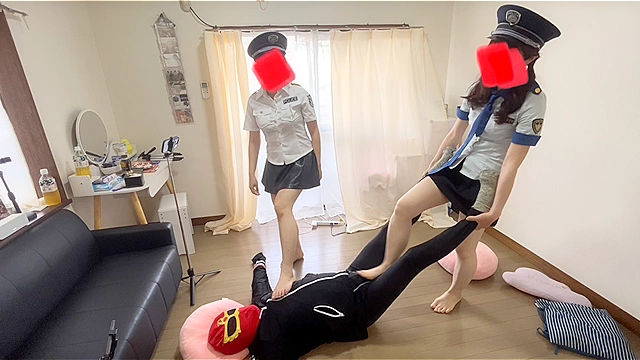 稀代の電気アンマテクニシャン女子コンビ！梨央ちゃん＆マイちんゲールさんに電気アンマかけられまくりました！