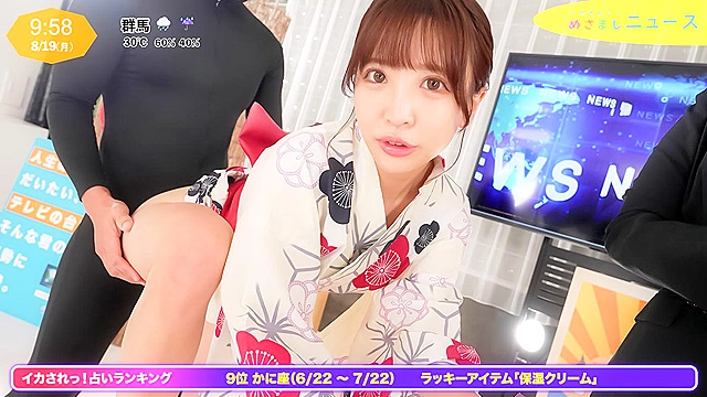 イカサレっ！めざましニュース「ON AIR 中は絶対に、表情を崩さない」あざと可愛い局アナウンサー、2年目のプロ意識