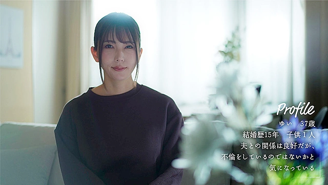 不貞行為を発見した“サレ妻”は「不倫された辛さを知ってほしいから…」と自宅に間男を呼んで夫の目の前で授かりSEXを見せつける 波多野結衣