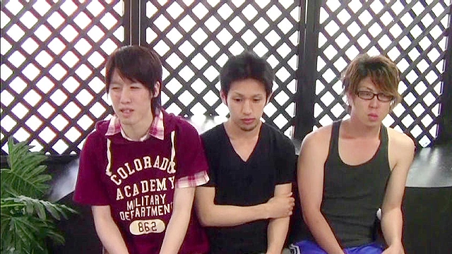 3Pさせてみた。タイプの違った3人の若者※ノンケ・バリウケ・バリタチです
