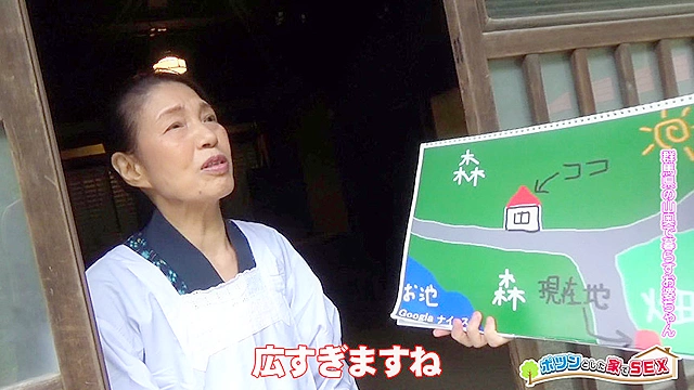ポツンとした家でSEX～独り暮らしの悶々としているおばあちゃんにポコチンを挿れてあげたい
