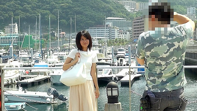 温泉レポートだけのはずが… 素人妻ほろ酔い 温泉ダマし撮り！ 露天で口説いて浮気SEX完全○撮！ CASE3