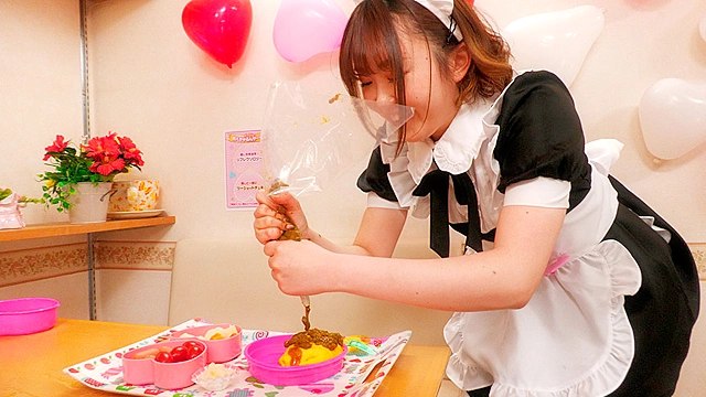 脱糞メイドカフェ るなの愛情たっぷり手作りお便当はいかがですか？