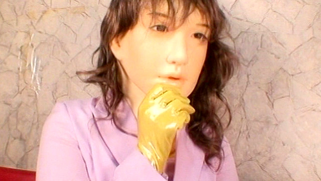 リアルフェイス全身タイツの女
