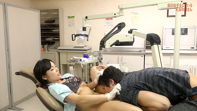 歯科助手をしている兄貴の嫁さんがかなりのデカパイなので一発お願いしたい