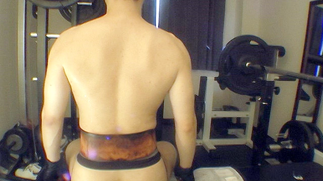 完全にプラーベートな筋トレ♂Room～あっ！鍛えたケツが疼くぅ！