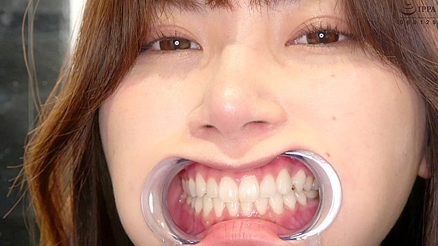 【歯・のどちんこ観察・咀嚼をしながら耳をくすぐられる異色作！】有加里ののか