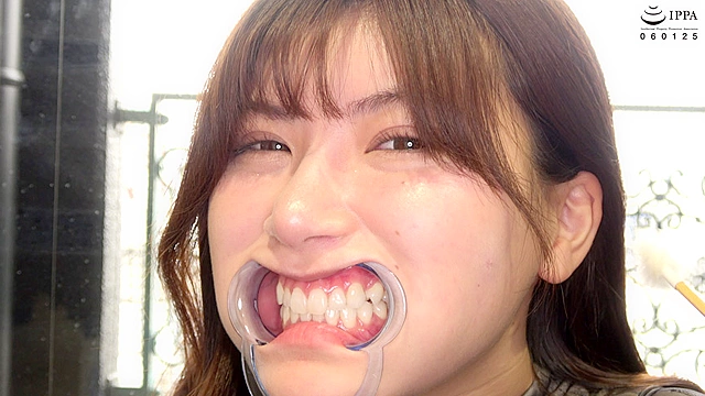 【歯・のどちんこ観察・咀嚼をしながら耳をくすぐられる異色作！】有加里ののか