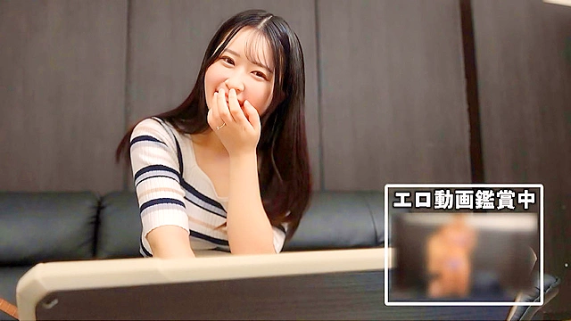 街角調査！AV動画を鑑賞させた欲求不満な人妻は必ずヤレる！ すでにオマ○コはビチョ濡れ欲情決壊！？「この動画と同じことしてみたいです…」