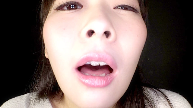 主観 原美織ちゃんに口臭吐いてもらいました。