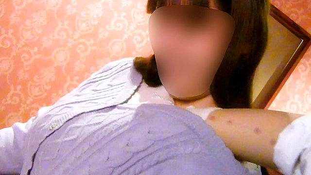 【個撮】ハプバーにきたJカップB120センチのド素人M娘を覚醒させパイズリ＆中出し