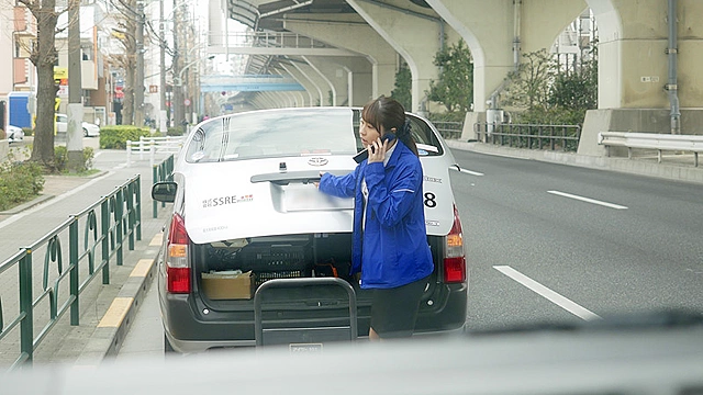 勤務女子 働く女性のイキ方 印刷会社勤務 里緒 26歳