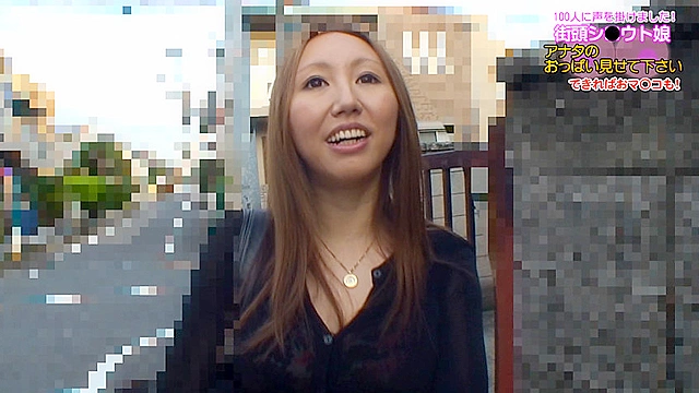 街頭シ●ウト娘ナンパ「アナタのおっぱい見せて下さい！できればオマ●コも！」（1）