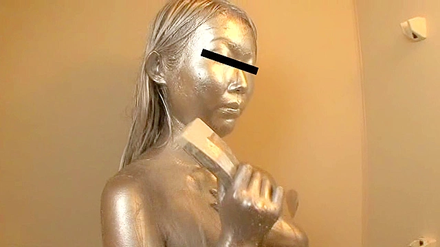 SILVER PAINTING001