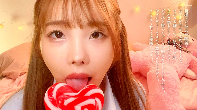 最終接吻電車 誰もいない2人きりの車内で美少女と何度もキス×キス×キス 松本いちか