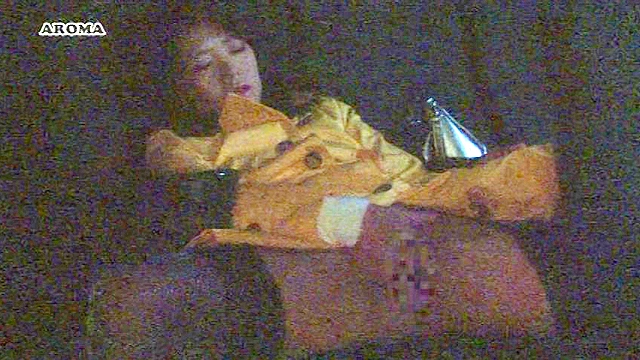 ポルノ映画館に来る熟女
