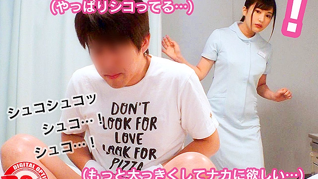 「マジ天使！？」骨折してオナニーできない僕のチ●コは我慢の限界！それを見かねた美人ナースは使命感に駆られたのか優しく手を添えてくれ…4