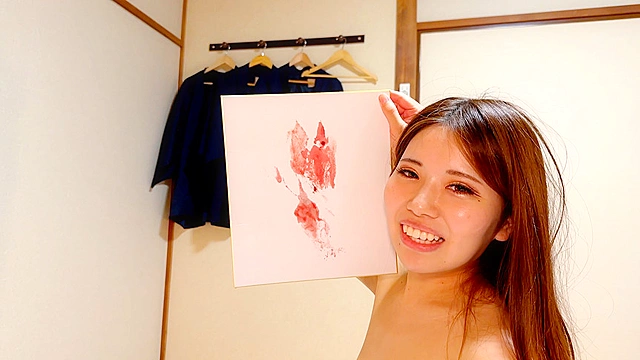 生理中の彼女と温泉旅行 月経中出し性交 せいら