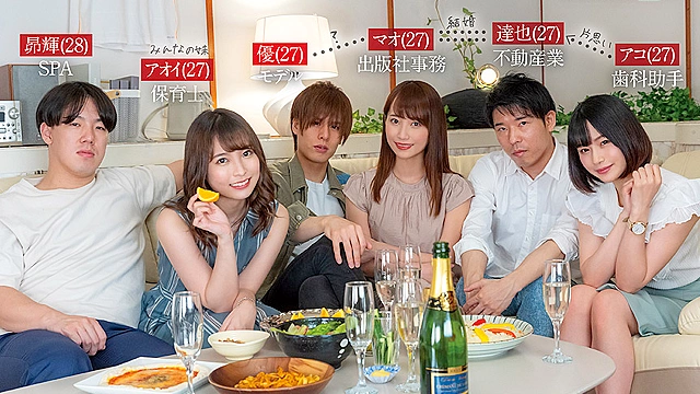 男女6人宅飲み乱交 ―5年ぶりに会ったサークル同期たちは酒とエモさで理性を飛ばしあう―