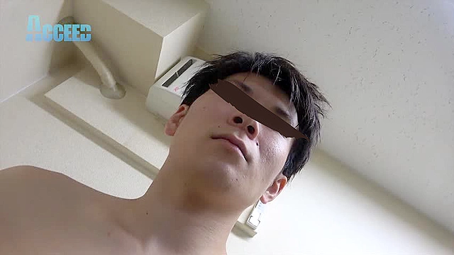 総合格闘技経験者！ノンケ『モトキ』フェラと手コキで3日間溜まった特濃ザーメン大量射精！！