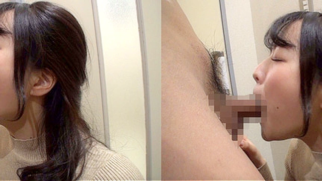 個撮）ほがらか美人は超敏感！【チンポ咥えて雰囲気一変】ずっぽり丸呑みピストンフェラ【口内発射】