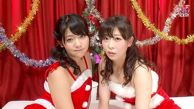 X’masでレズります！女子アナサンタがパンティー100枚大放出 完全版