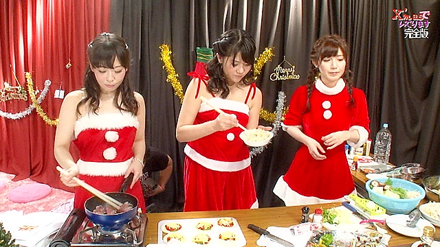 X’masでレズります！女子アナサンタがパンティー100枚大放出 完全版