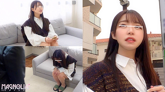 『さっき出会った初対面の男女はキスしたら恋に落ちてその日にSEXまでしてしまうのか？』徹底検証！ウブな男の子と押しに弱い女の子がイチャ甘セックス！エロカワボディに連続中出し！！【街角素人モニタリング♯あい♯21歳♯大学生】