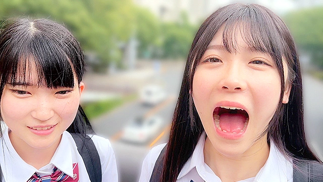 田舎からやって来た修学旅行生に東京観光ごっくんデート 精子を口に入れたままドキドキ散歩 周りに気づかれないようにごっくん 人生初の羞恥プレイでまさかのおま○こビチョビチョ！最後は心行くまで初めての4PSEX！！