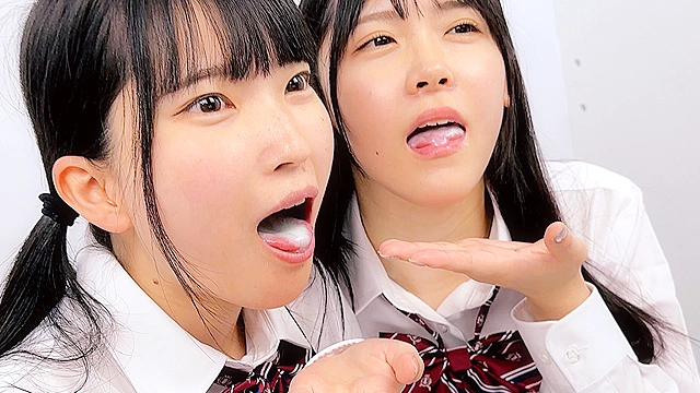田舎からやって来た修学旅行生に東京観光ごっくんデート 精子を口に入れたままドキドキ散歩 周りに気づかれないようにごっくん 人生初の羞恥プレイでまさかのおま○こビチョビチョ！最後は心行くまで初めての4PSEX！！