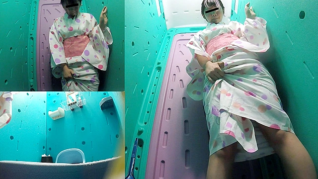 美少女厳選 花火大会仮設トイレハイビジョン高画質3カメ○撮